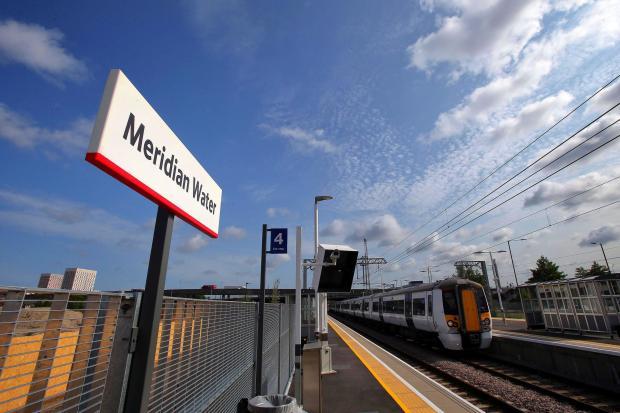 Meridian Water Overground station 