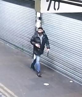 Police have released pictures after a man was stabbed in Newham on Valentine’s Day