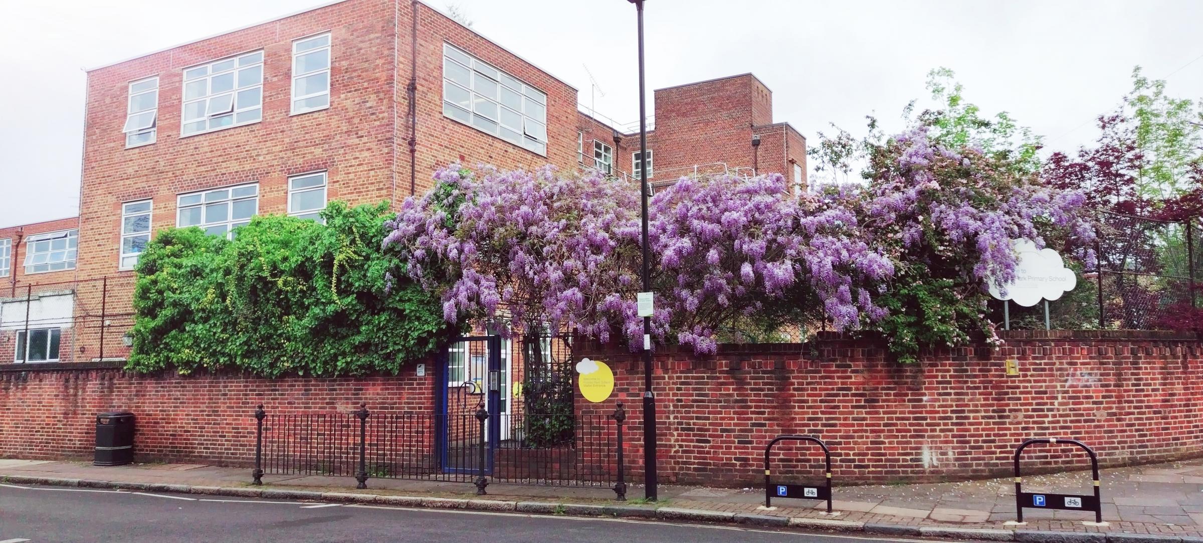 Pooles Park school Finsbury Park , pic Catherine Galvin, free for use by partners of BBC news wire service